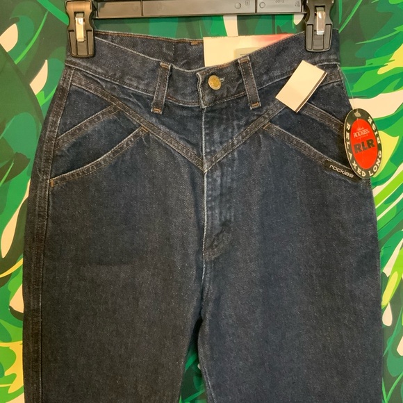 Vintage Rockies High Waisted Western Bareback Jean - Picture 2 of 8